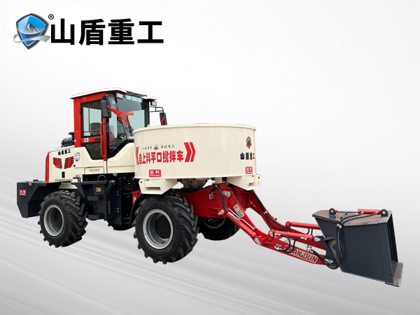 如何正確操作自上料混凝土攪拌車