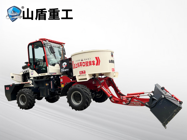 自上料攪拌車能否適用于工地施工